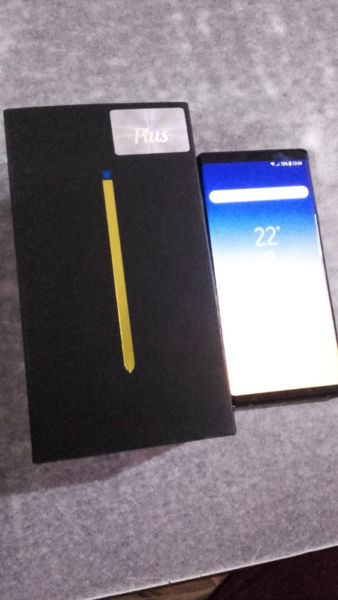 Samsung >Galaxy Note 9 Impecable con solo 2 meses de uso