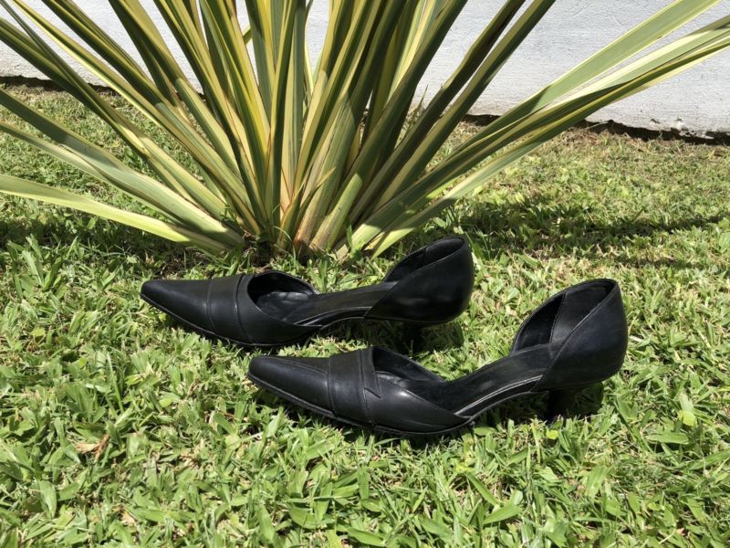 Zapatos Stilettos Cuero negro 37 Usados