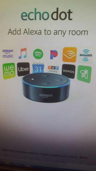 Amazon Echo Dot 2da Generación - Nuevo Cerrado -