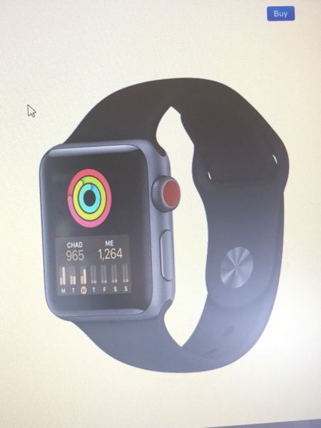 Apple Watch Serie 3 - GPS + Celular - 42 MM - Original -