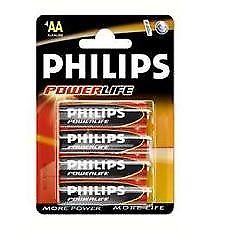 Blister Pilas philips AA x 4