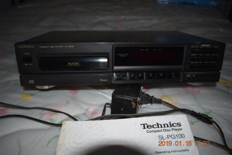 COMPACTERA CD TECHNICS SL PG 100 IMPECABLE