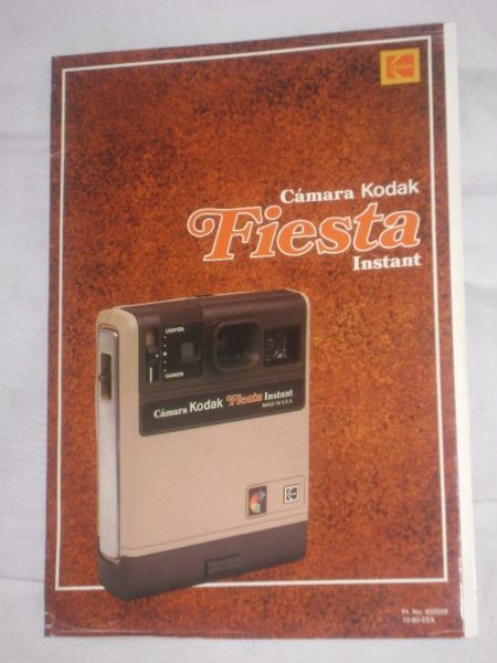 Cámara Kodak Fiesta Inst.