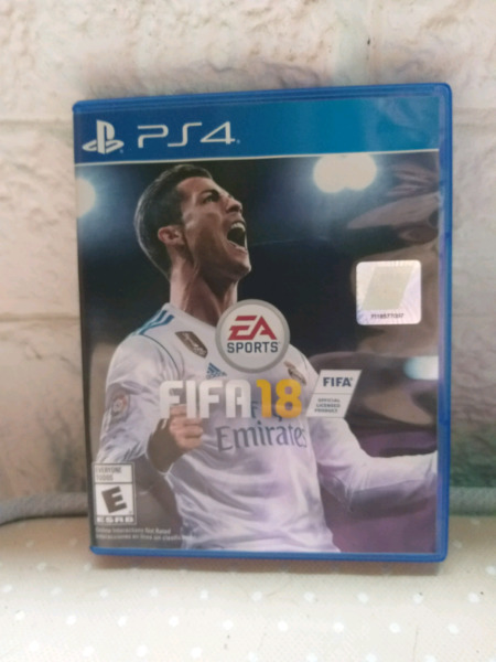FIFA 18 PS4 FISICO ORIGINAL