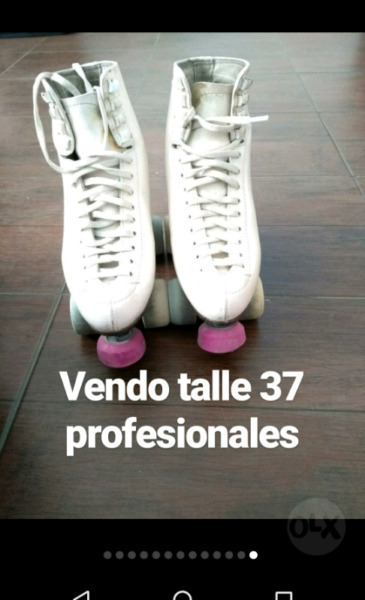 Patines profesionales talle 37