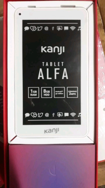 Tablet 7".kaji. 8gb.