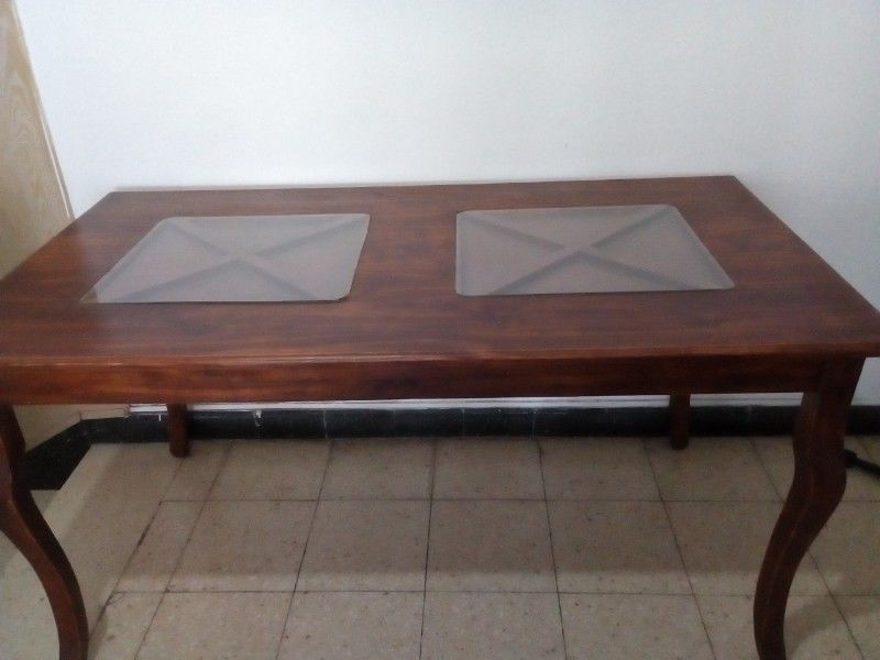 Vendo mesa cerealera de pino