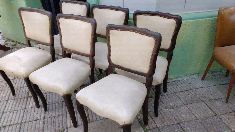 Antiguas sillas estilo francés impecables
