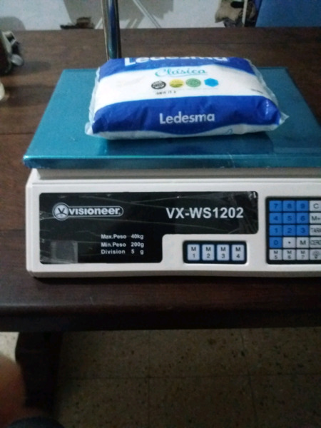 Balanza electronica peso max 40 kg