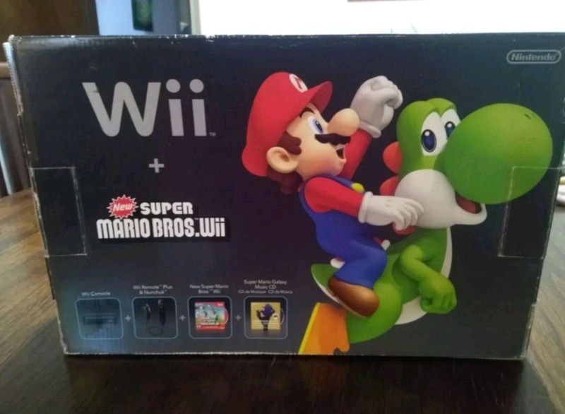 Consola Nintendo Wii + New Super Mario Bros