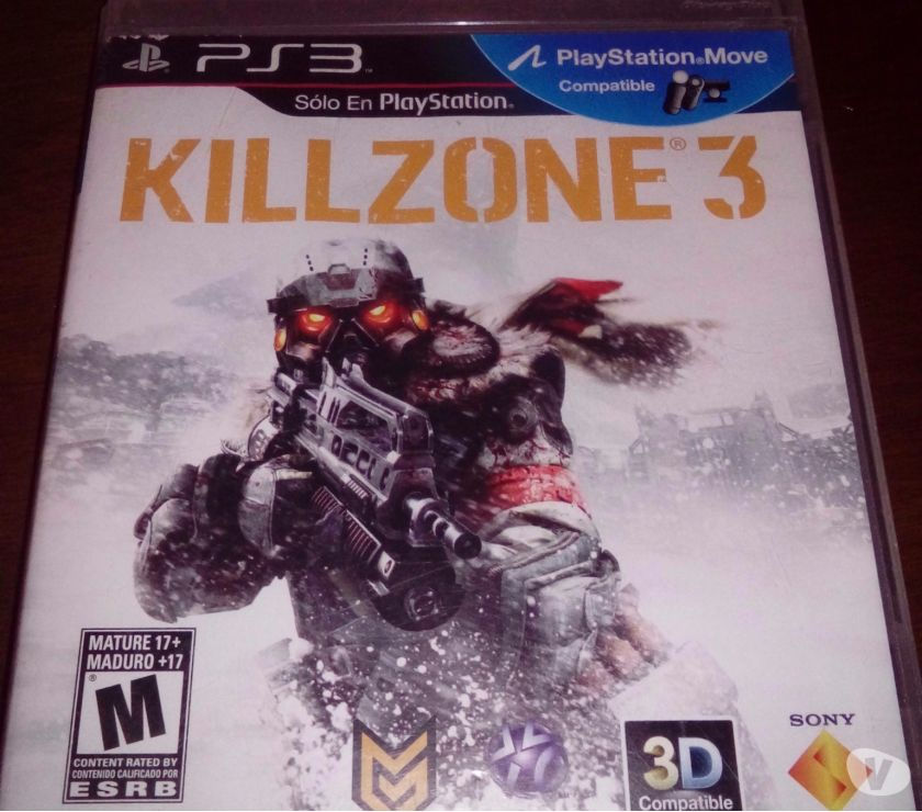 Juego de play Killzone 3 ps3
