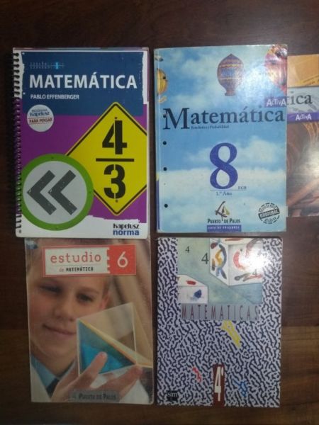 Libros de matemática