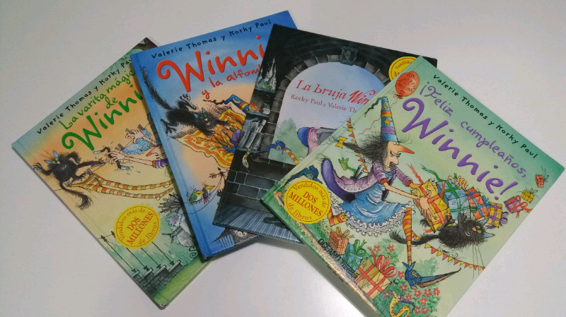 Libros infantiles Bruja Winnie