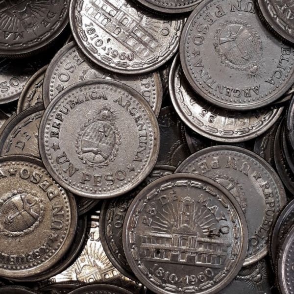 Monedas Argentinas Un Peso Conmemorativa 