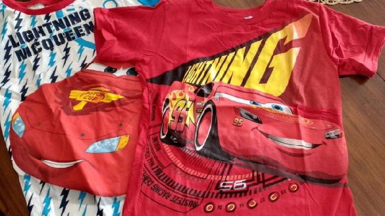 Remeras Disney Rayo McQueen nuevas