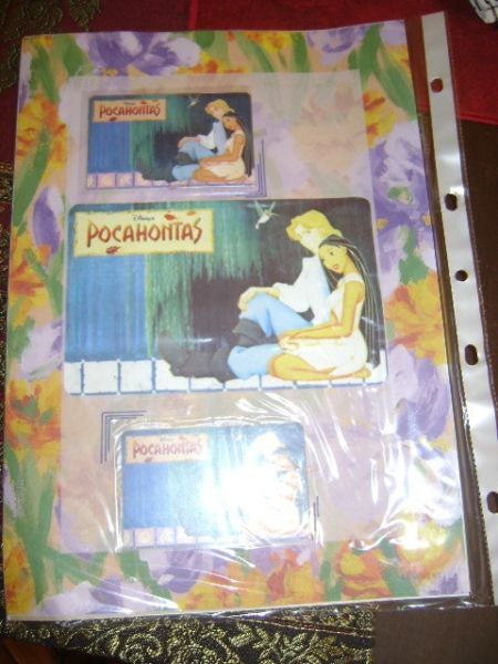 Tarjeta Telefonica Disney Pocahontas 2 Con Blister Serie F15