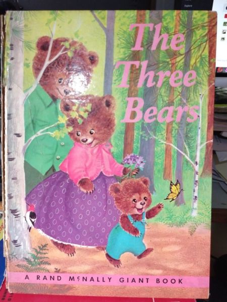 The Three Bears - Rand McNally Giant Book