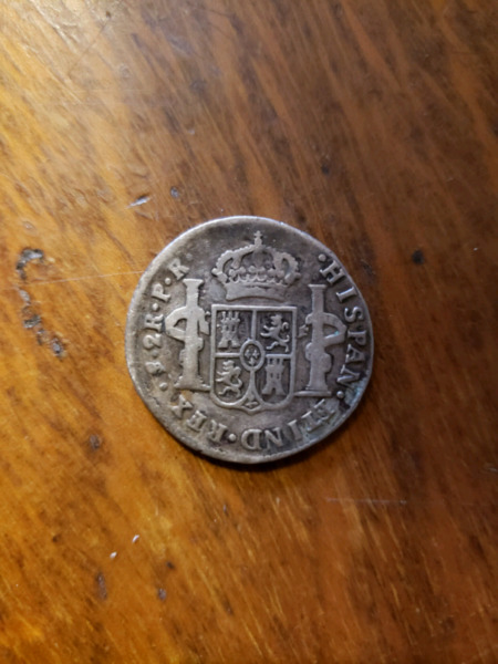 VENDO MONEDA ANTIGUA HISPANA CAROLIUS III DEI GRATIA DE 2