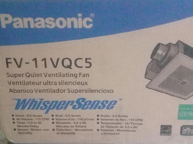 WHISPERSENSE PANASONIC 110 CFM VENTILADOR NUEVO(control de