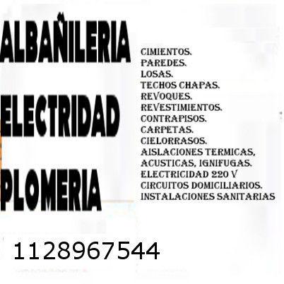 albañil electricista domicilio