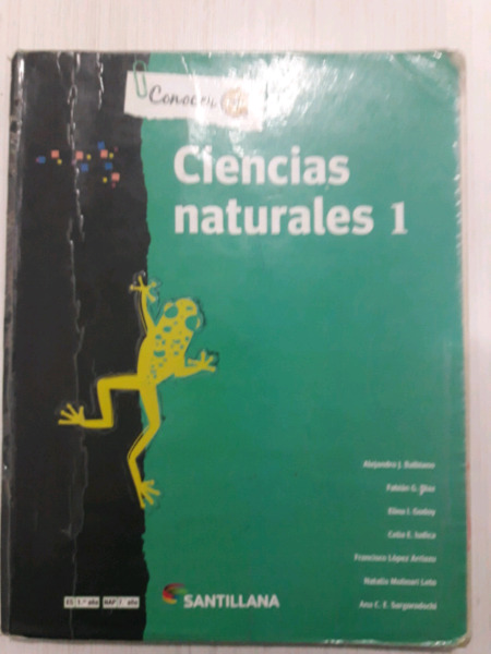 Ciencias naturales 1 usado