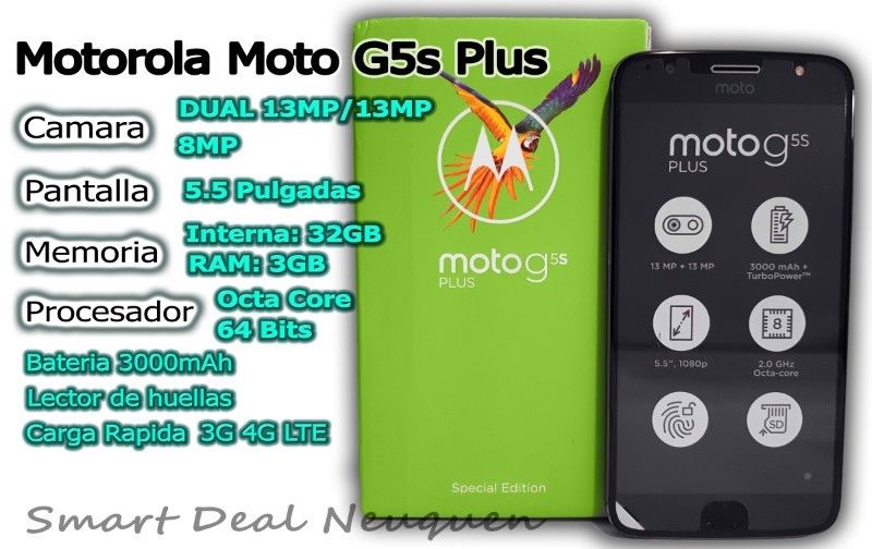 Motorola Moto G5s Plus 32gb 4G LTE