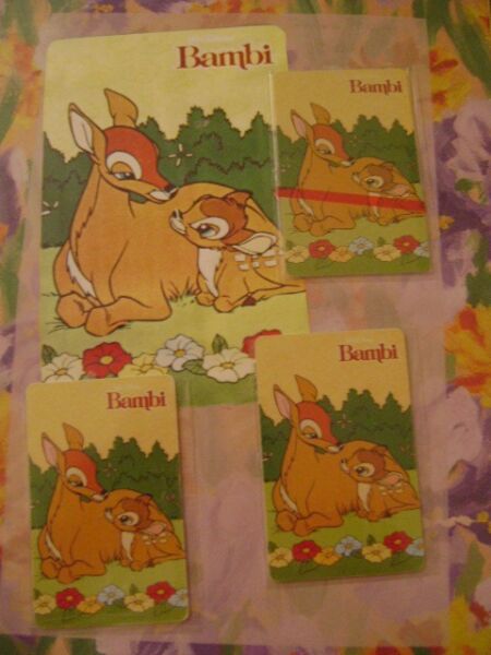 Tarjeta Telefonica Coleccionable Disney Bambi 2 Serie F 40