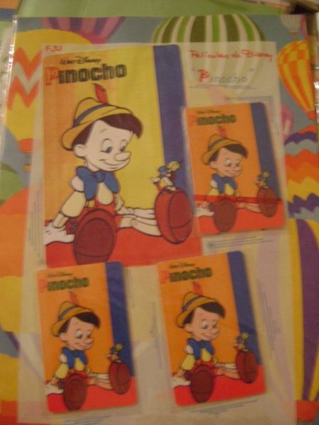 Tarjeta Telefonica Disney Pinocho 2 Con Blister Serie F31