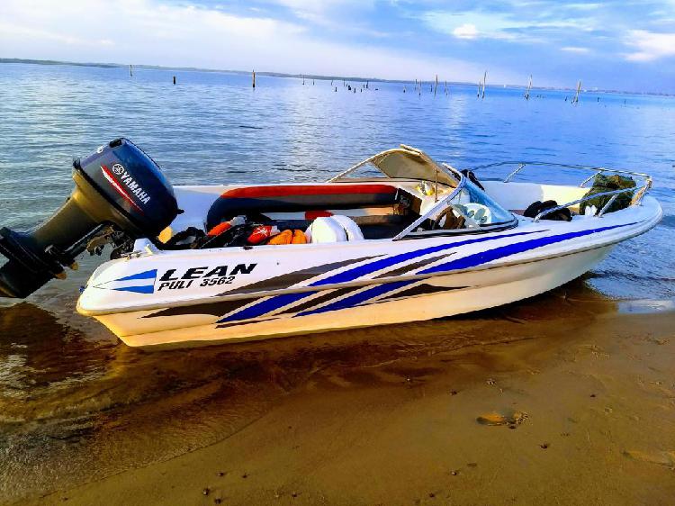 Vendo Embarcacion canestrari 440 con motor Yamaha 40hp nuevo