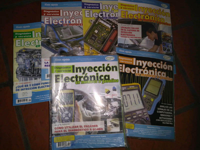 Vendo revistas de curso de Inyeccion Electronica