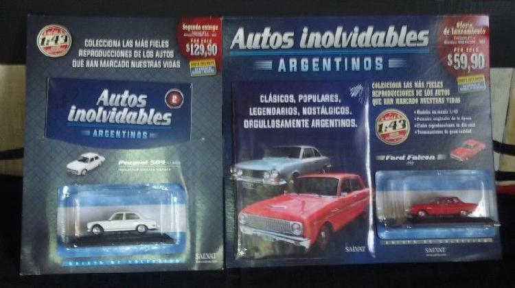 Autos Inolvidables Argentinos Salvat Colección 2da Edición