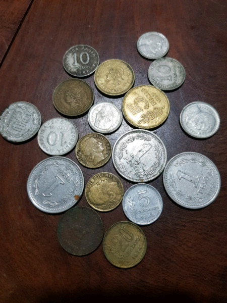 Lotes de moneda antigua de  más o menos