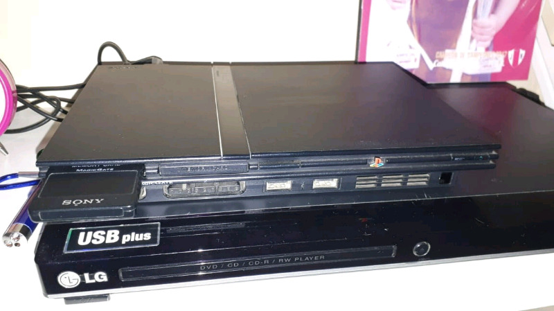 PlayStation 2 + Memoria + 10 Juegos