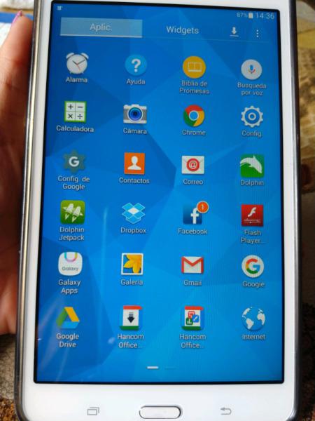 Tablet tab 4..8 gb