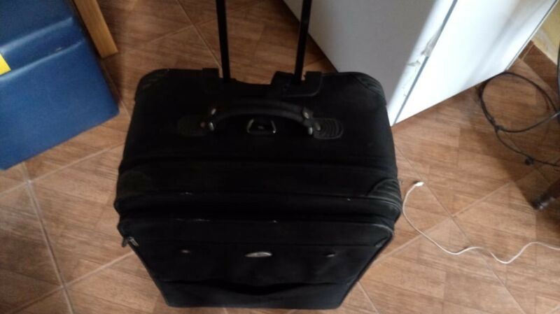 Valijas negra grande samsonite vendo