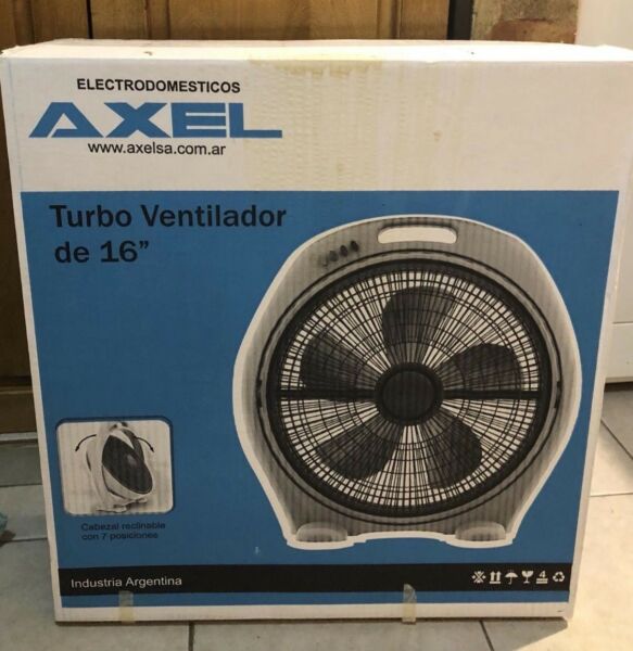 Vendo Ventilador Turbo 16”