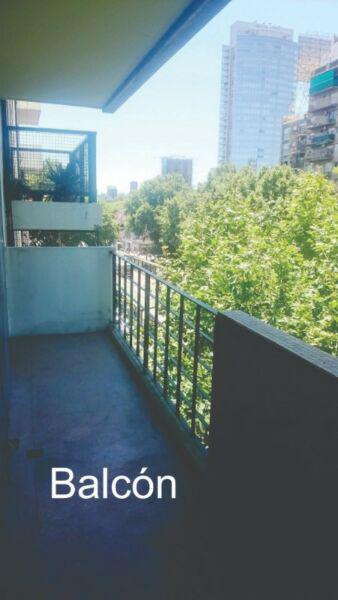 99 m, Palermo, 4 amb a la calle con balcón, 5º piso sobre