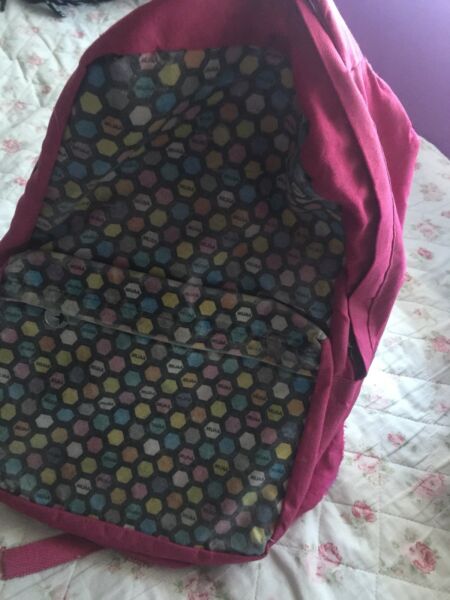 Mochila rosa Muaa