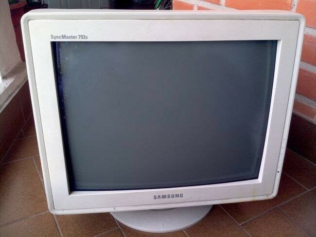 Monitor samsung 17 pulgadas crt