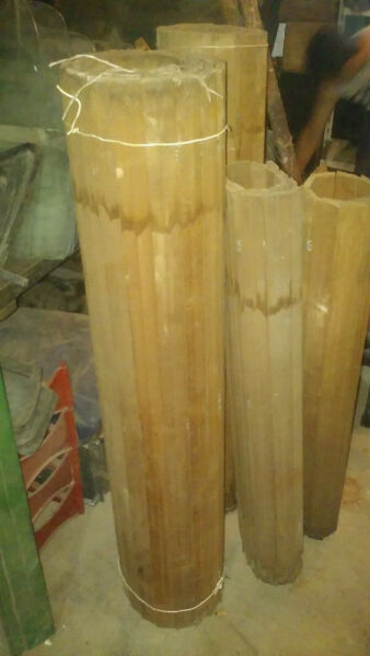 Persianas de madera poco uso