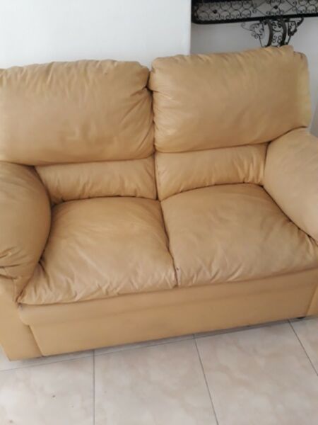 SILLON CUERINA COLOR MAIZ