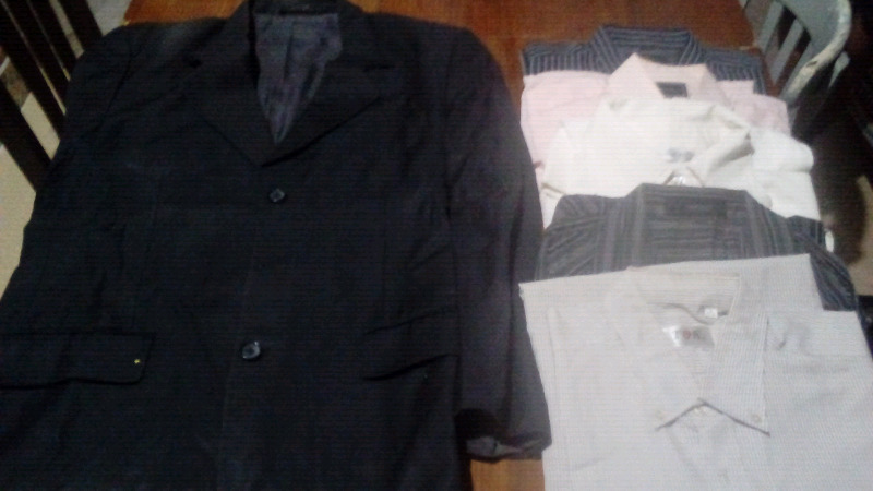 Saco y juego de camisas