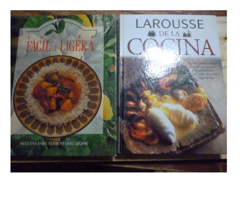 libros de cocina x2