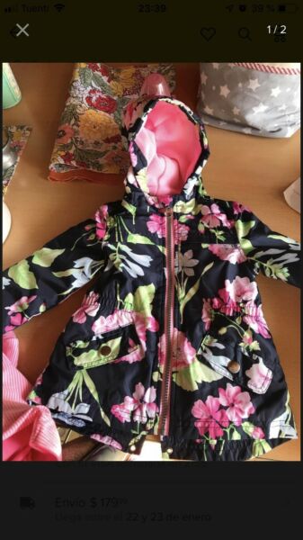 Campera/piloto Carters 18 m