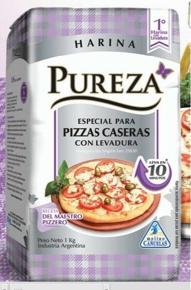 Harina Pureza para pizza