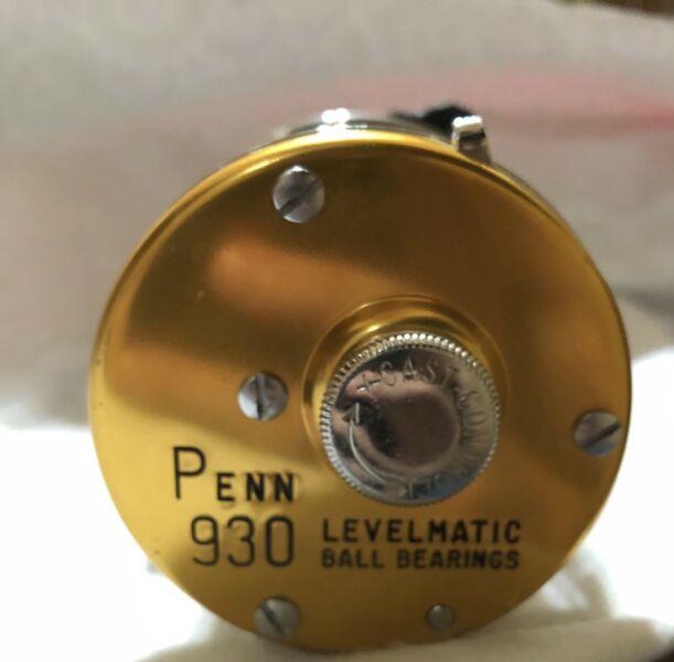 Vendo Reel Penn 930 levelmatic ball bearings