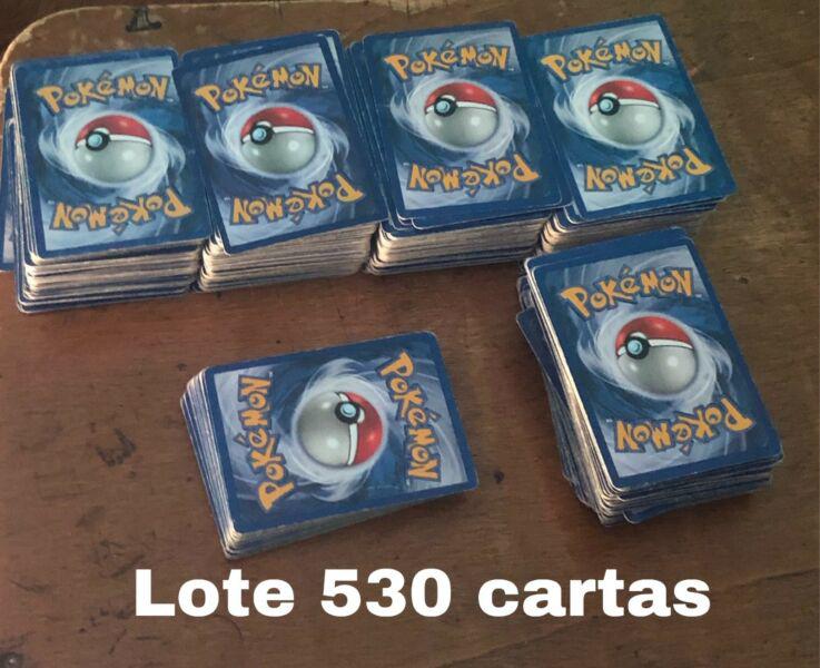 Cartas Pokémon usadas