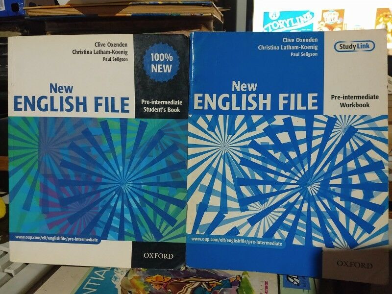 New English File Pre Intermediate Student's Book + Workbook