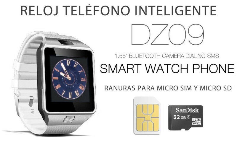 Smart Watch DZ09 - Reloj Inteligente - Aceptamos tarjetas de