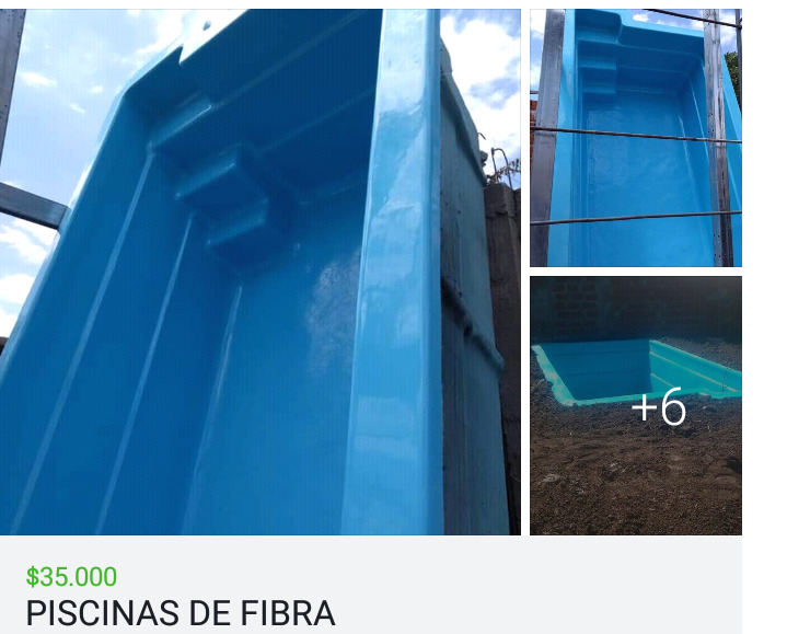 PISCINAS DE FIBRA